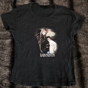 Retro Labyrinth graphic Tee